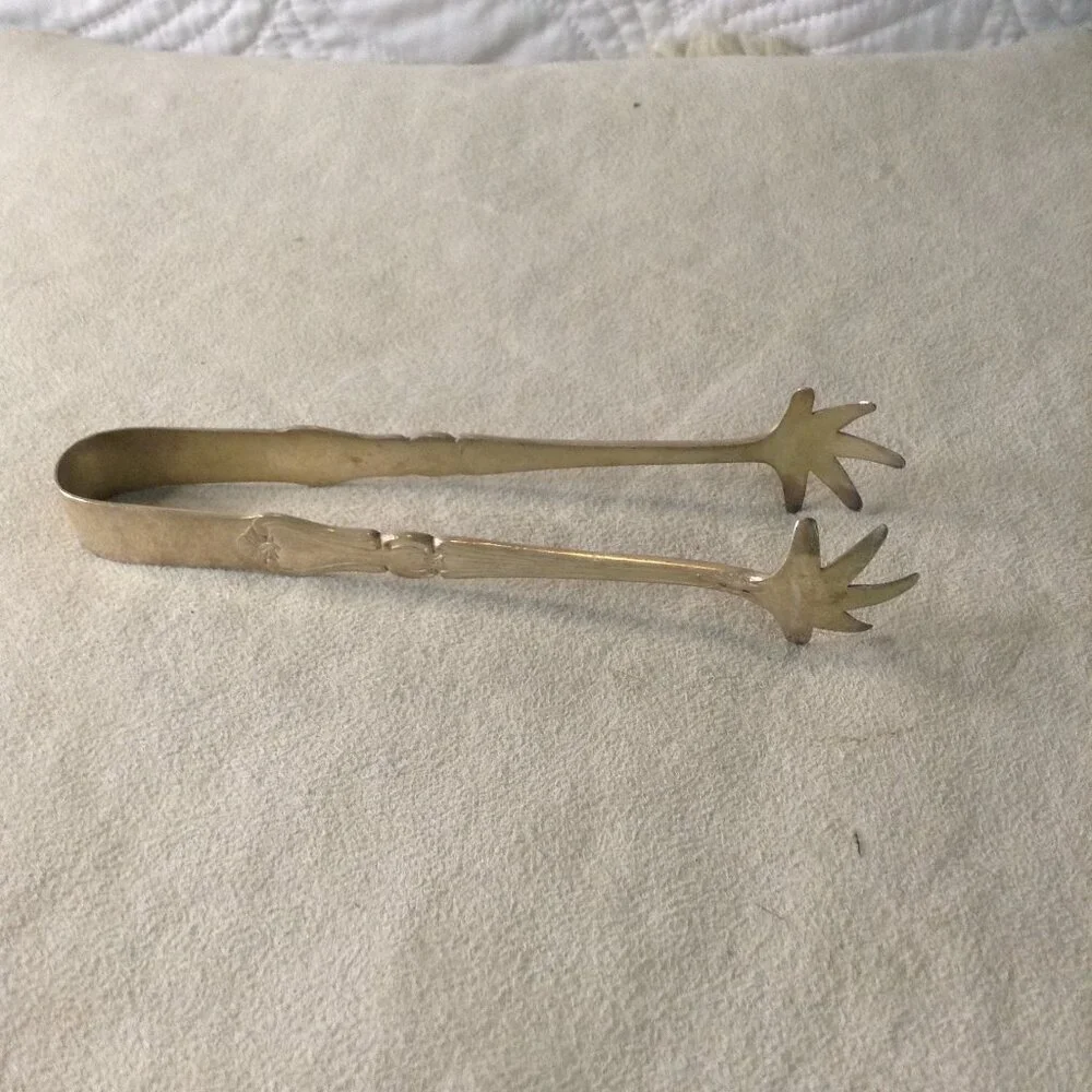 VTG 3 pc Crystal Ice Bucket/Shaker/Tongs, Barware, Tongs Made in Occupied China